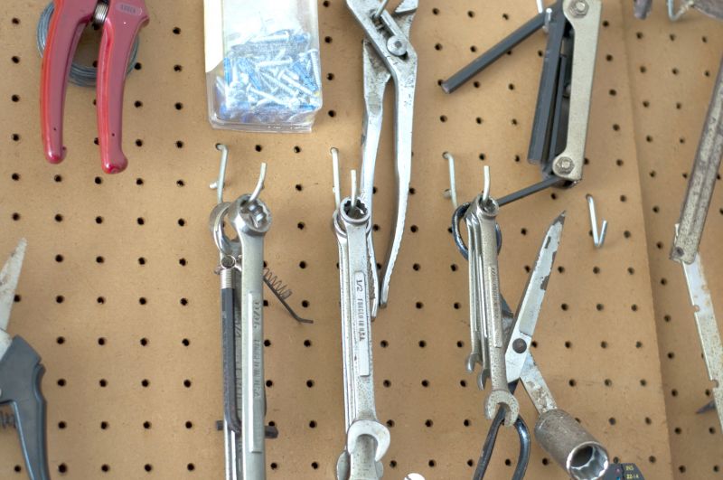 Garage Pegboard Mounting