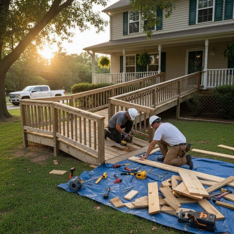 Cost of Handicap Ramp Repair in Westlake, OH