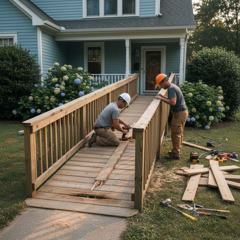 Cost of Wood Ramp Repair in Westlake, OH