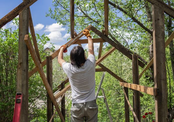 Wood Pergola Repair in Westlake
