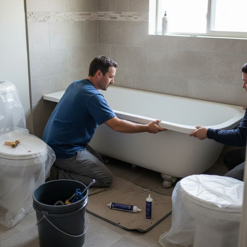 Bathtub Sealing