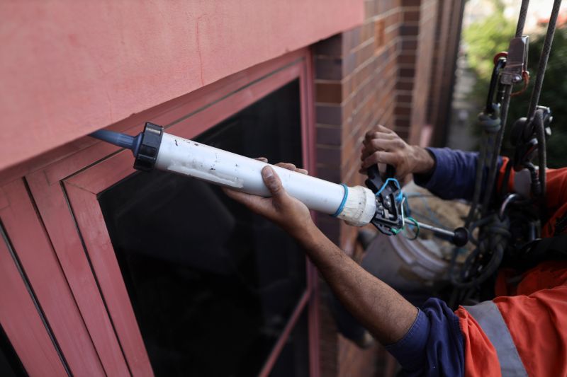 Commercial Window Caulking