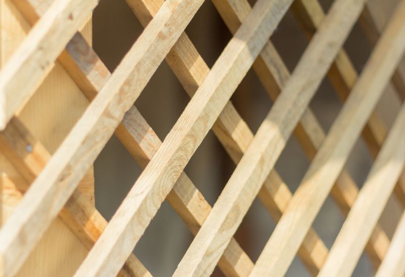 Decorative Lattice Mounting