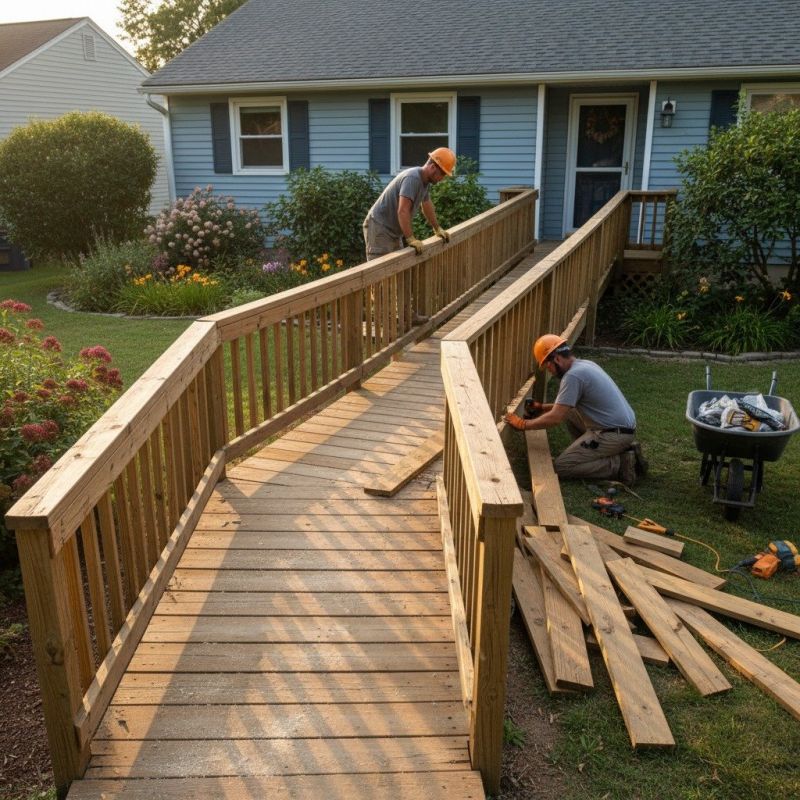 Disability Ramp Repair detail