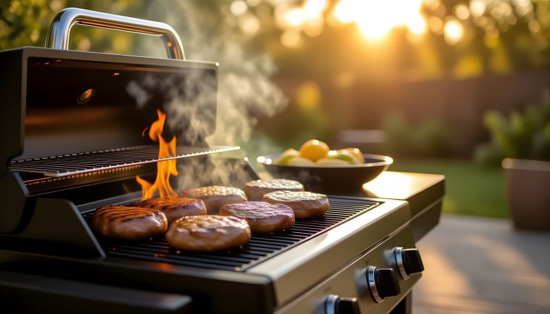 Propane Grill Assembly