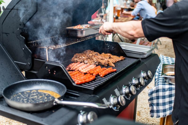 Propane Grill Assembly