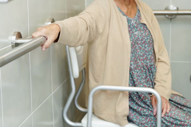 Shower Grab Bar Installation