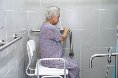 Shower Grab Bar Installation
