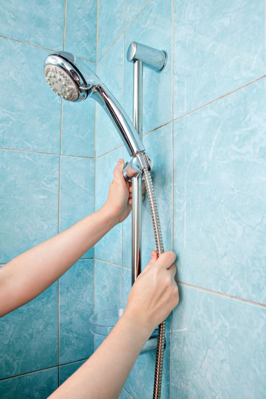 Shower Rod Mounting