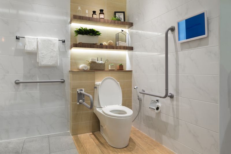 Toilet Grab Bars Installation