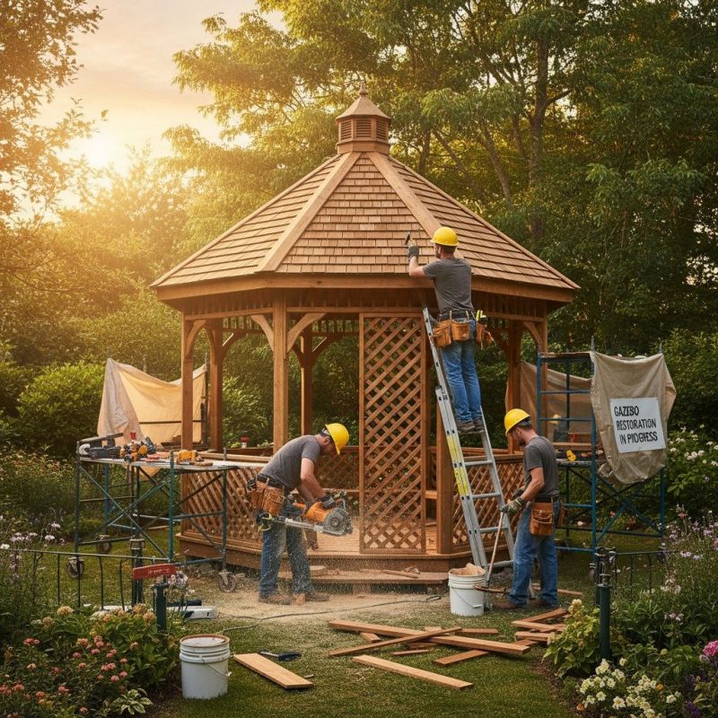 Wood Pergola Repair